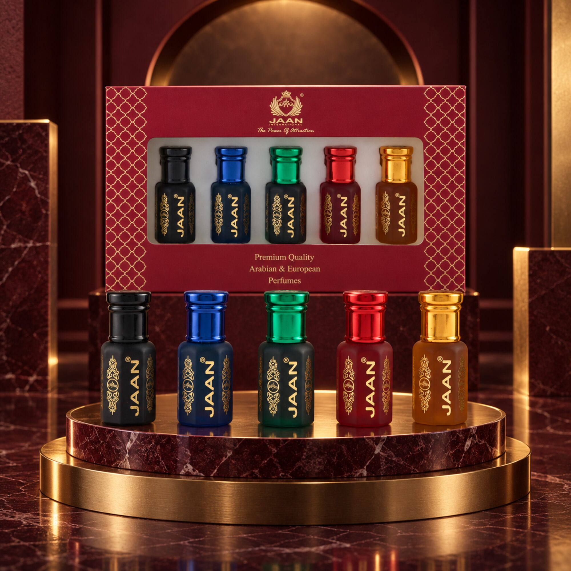 Jaan the Five Attars – 6ml × 5
