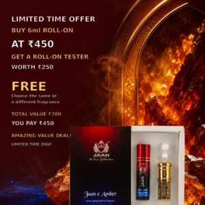 JAAN E AMBER Roll-On Perfume - 6ml