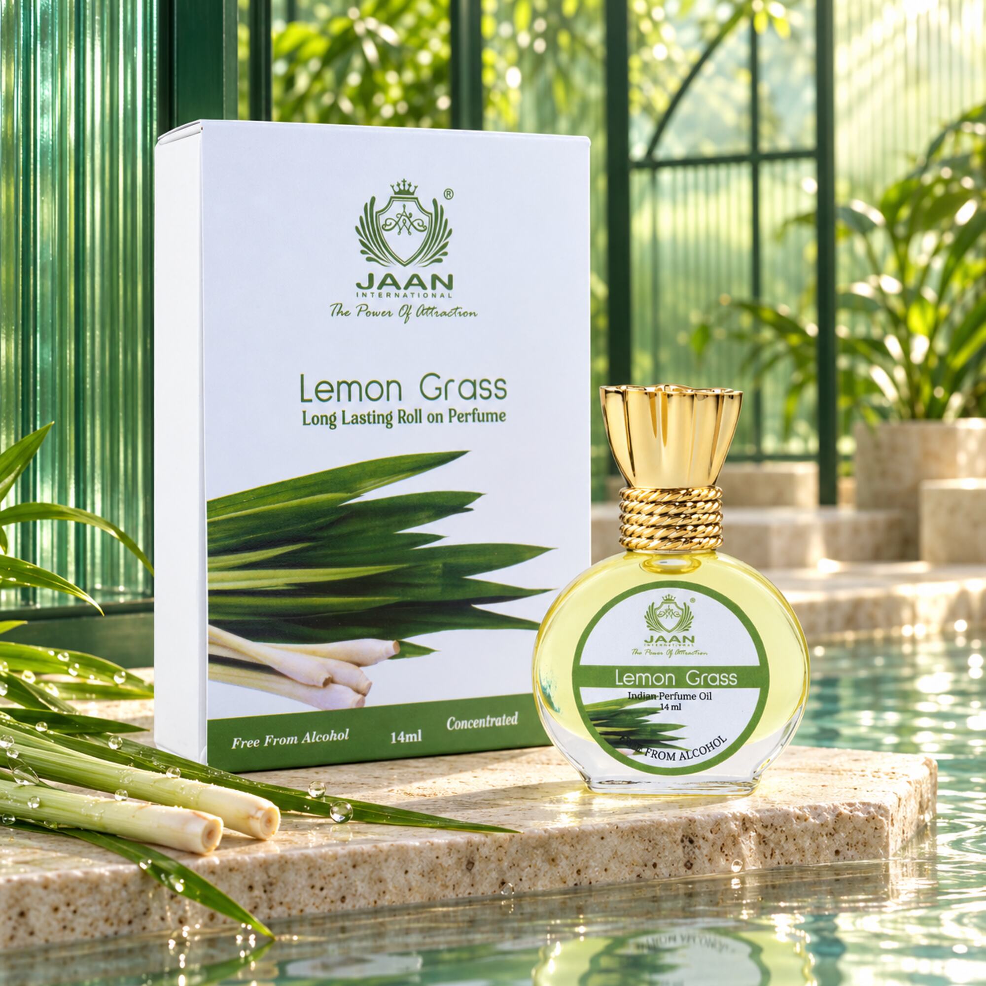 Lemon Grass Pure Concentrated Perfume – 14 ml